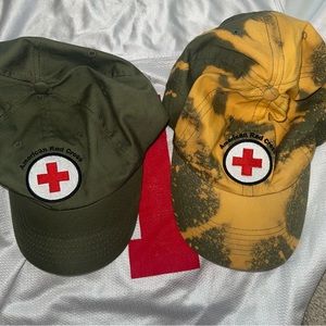 American Red Cross dad hats
